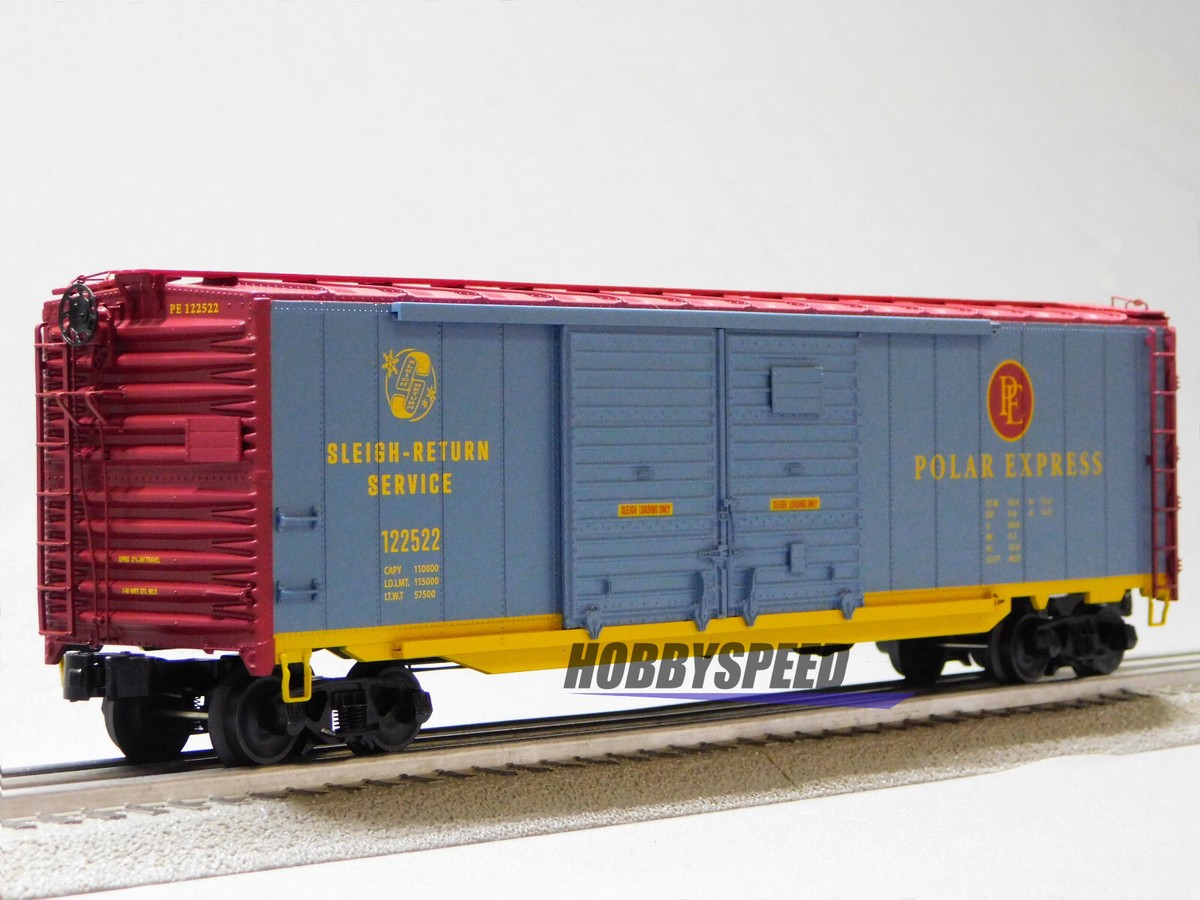 LIONEL POLAR EXPRESS END DOOR BOXCAR #122522 transport O GAUGE
