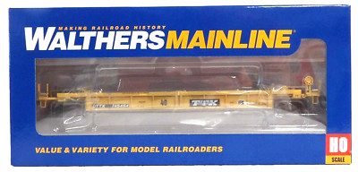 Walthers MainLine 910-8424 TTX DTTX 745454 Thrall Rebuilt 40' Well Car