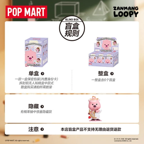 ZANMANG LOOPY MOMENTS Series Figure Blind Box Confirmed Figure Hot Toys Gift - Picture 3 of 32