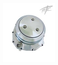 HAYABUSA CHROME OEM CLUTCH COVER WITH DERBY PLATE 2008-2020 SUZUKI HAYABUSA