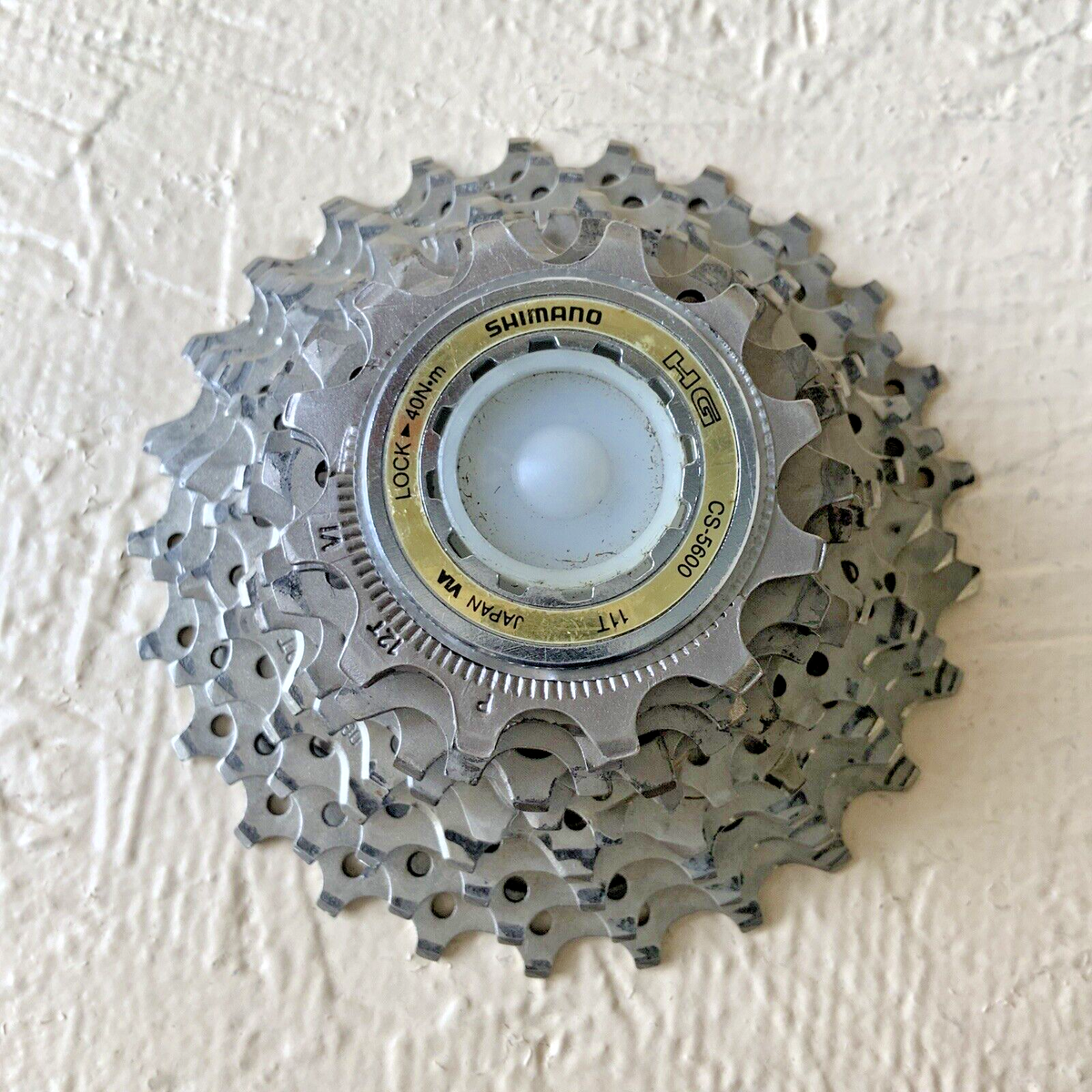 Shimano CS570010128 Cassette 10 vitesses Argent Argent 11-28 Dents