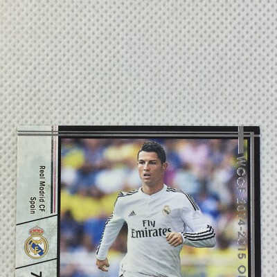 Panini WCCF 2014-15 Cristiano Ronaldo Real Madrid A127 Portugal