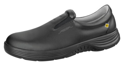 ABEBA ESD Berufsschuhe x-light O2 Slipper schwarz Arbeitsschuhe Gastro Bistro