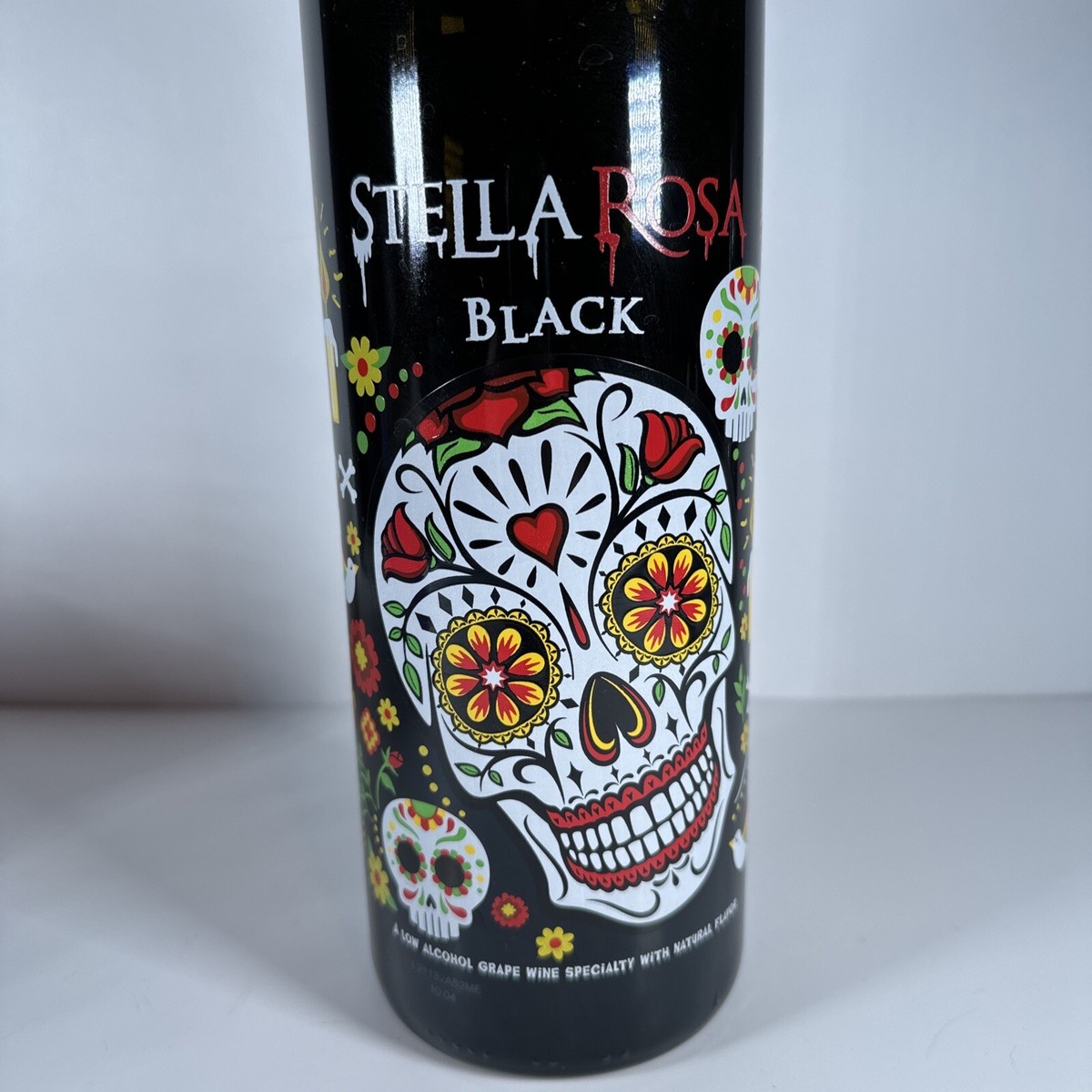 Stella Rosa Black Ltd Ed. Sugar Skull Day of Dead Halloween 50 oz
