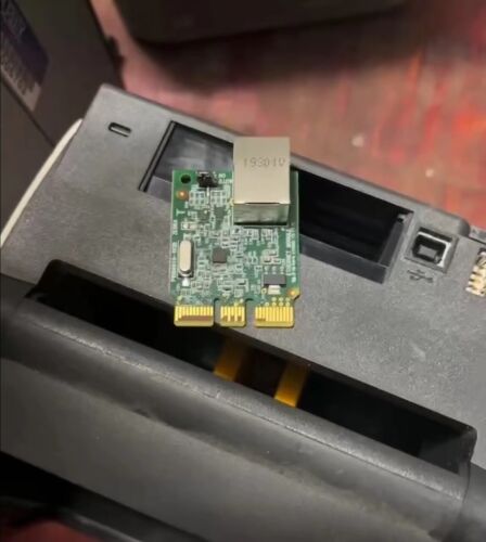 P1080383-442 Wired Network Card Fits For Zebra ZD410 Upgrade Kit ZD420C - Foto 3 di 7
