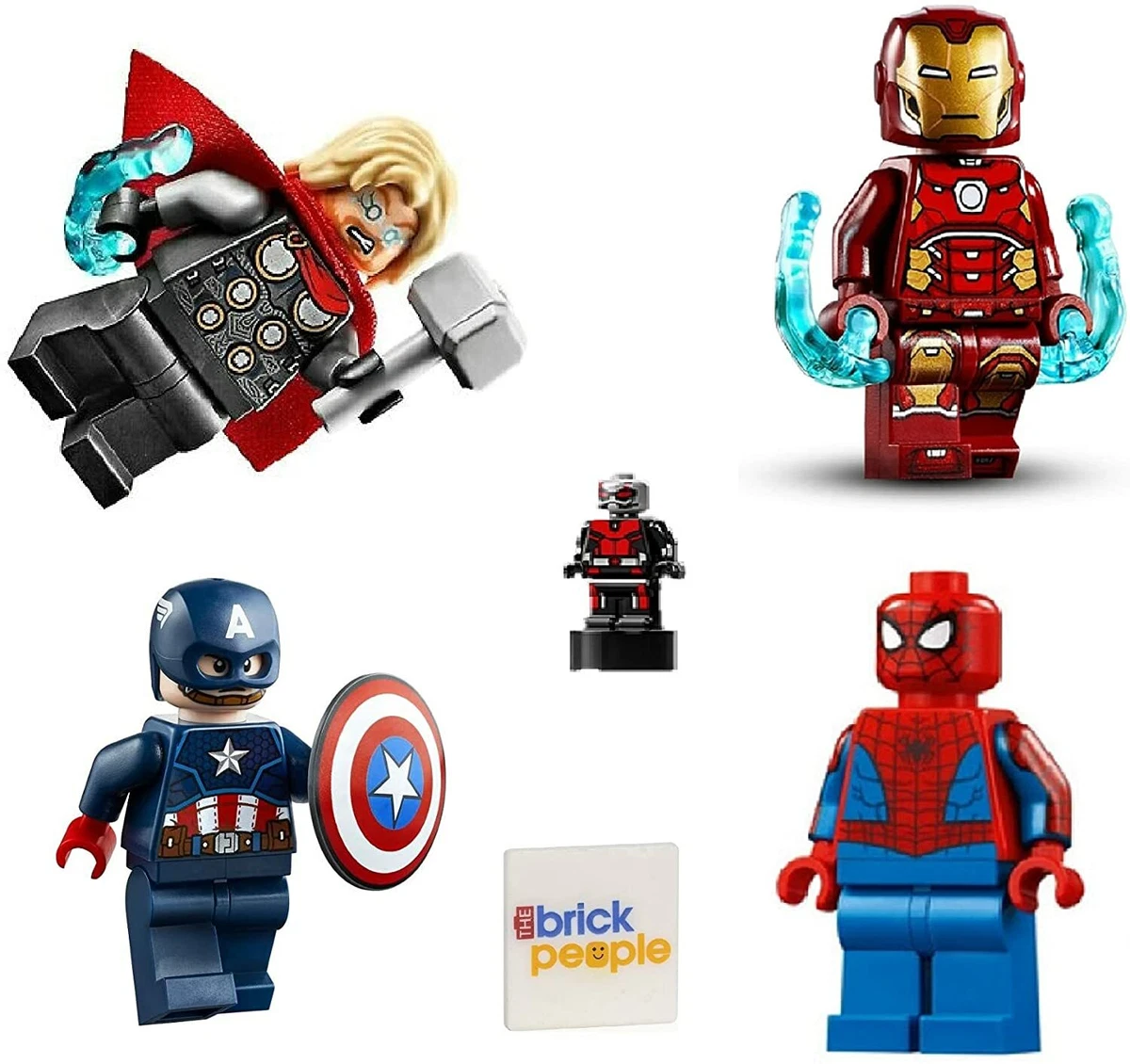 LEGO Superheroes Avengers Thor Captain America Spiderman Micro Ant