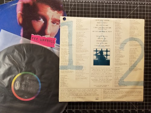 FEE WAYBILL Read My Lips LP 1984 1ST PRESS w/ INNER The Tubes DAVID FOSTER Vinyl - Picture 5 of 6