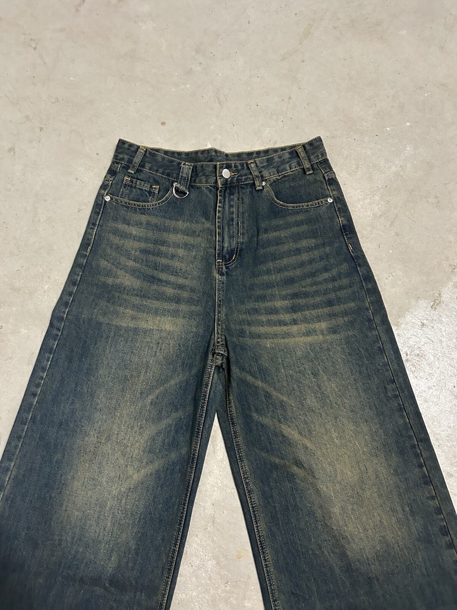 パンツ 00s baggy wide denim fade 00s archive baggy wide denim fade y2k