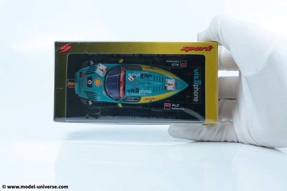 Spark - 1:43 Maserati MC12 GT1 Nº1 Ganador 24h Spa 2008 Vitaphone Racing Team... Foto 2 de 4
