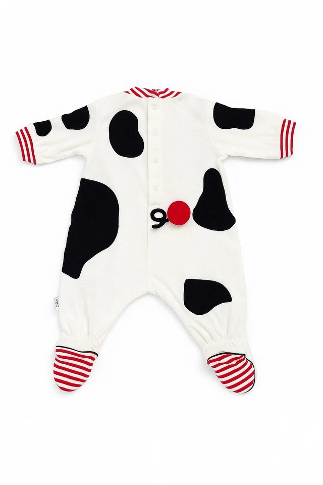 PRIMEROS MOMENTOS Adorable Bebé Temática Vaca Talla 6/9 Meses Foto 2 de 4