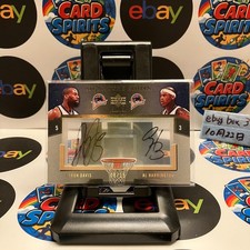 2007-08 Upper Deck Baron Davis Al Harrington 09/15 Signature Shots Dual Auto