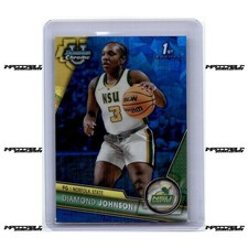 2023-24 Bowman U Chrome - Sapphire #22 Diamond Johnson Rookie Bowman 1st