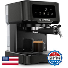 Chefman Craftbrew Espresso Machine 15-Bar Pum...
