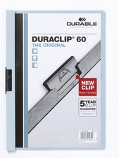 Durable DURACLIP 60 A4 Clip Folder  Holds up to 60 Sheets of A4 Paper  Robust