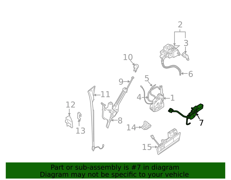 Motor Nissan 90554-AQ000 genuino Foto 3 de 3