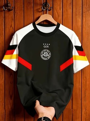 Deutschland Fußball Fan T-Shirt 2026 Herren WM Fan Shirt GER