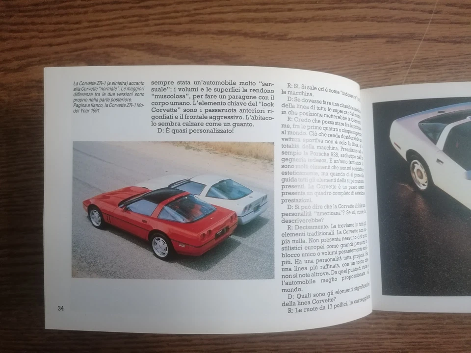 chevrolet corvette zr1 libretto libro manuale uso e manutenzione book owners - Immagine 4 di 4