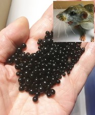 Morezmore M00059 10g Needle Felting Eyes Black Beads Mix 3mm 4mm 5mm 6mm