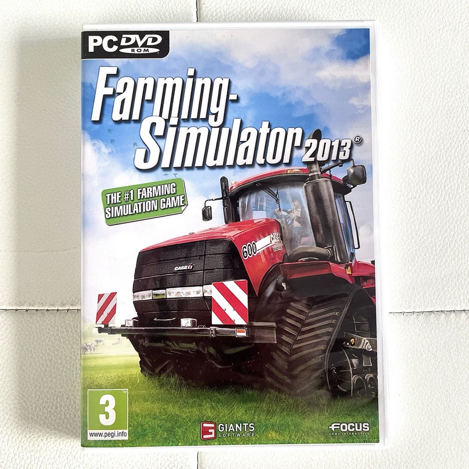 Farming Simulator 2013 DVD Mac y PC Juego Como Nuevo Disco Manual Probado y Funcionando Foto 3 de 4