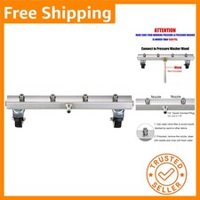 High-Quality 4000 PSI Undercarriage Cleaner with 4 Nozzles & Casters - 13-Inch