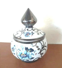 BOHEMIAN Porcelain Candy Covered Bowl