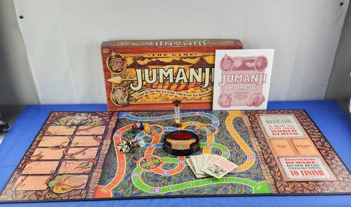 JUMANJI The Game 1995 Milton Bradley Complete Board Game – 100% - Vintage