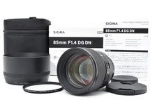 Almost Unused w/Box Sigma 85mm f1.4 DG DN Art Prime Lens For Sony E From JAPAN