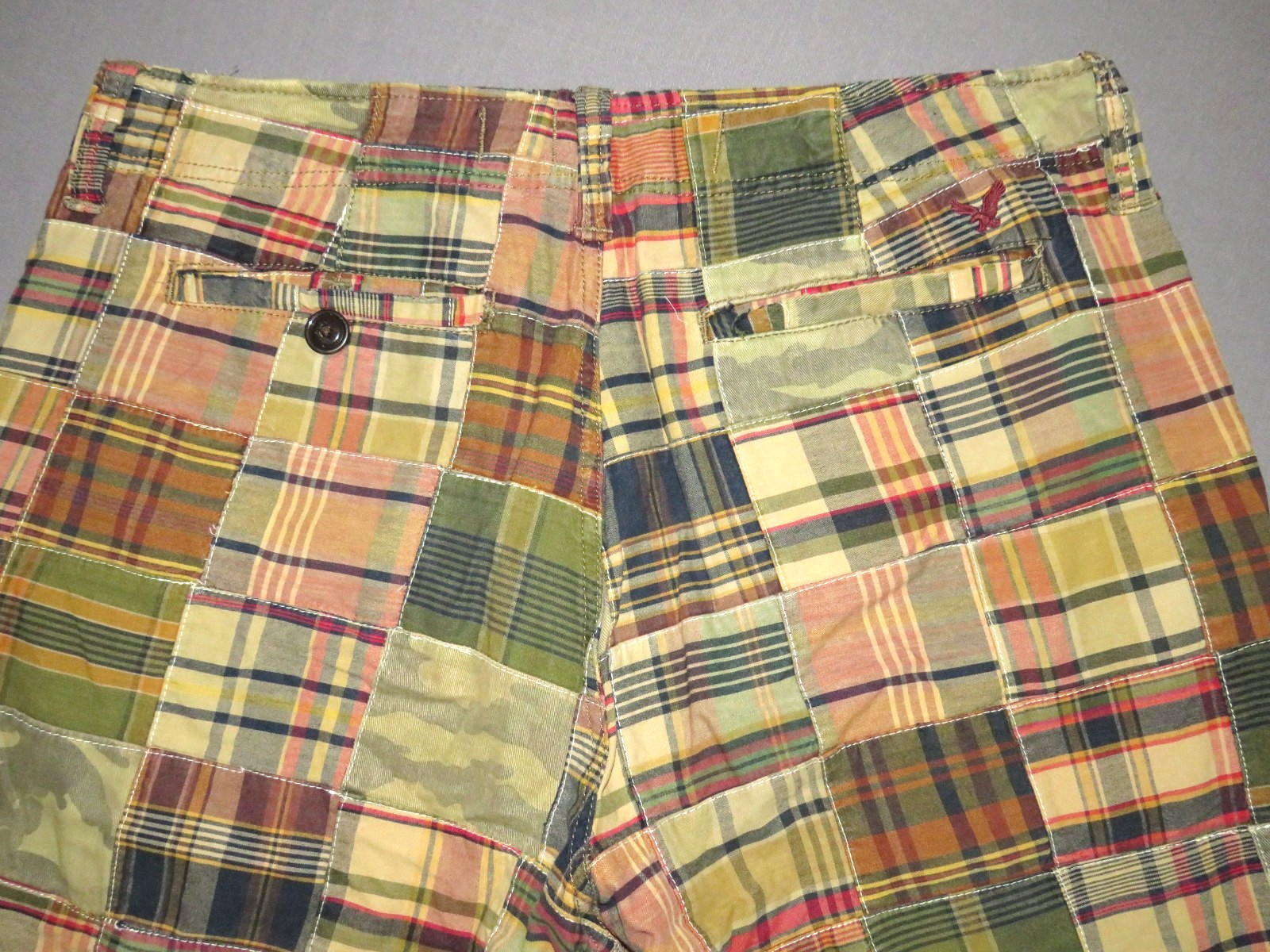 American Eagle Vintage Plaid Patchwork Longer Len… - image 7