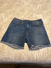 justblack-womens-highrise-frayed-hem-denim-shorts-made-in-usa-size-s