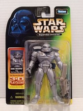 STAR WARS POTF - DARK TROOPER EXPANDED UNIVERSE FIGURE - BEAUTIFUL MINT - 1998