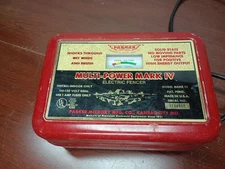 Parmak Mark IV Electric Fence Charger 30-Mile Low Impedance Plug-In Multi-Power