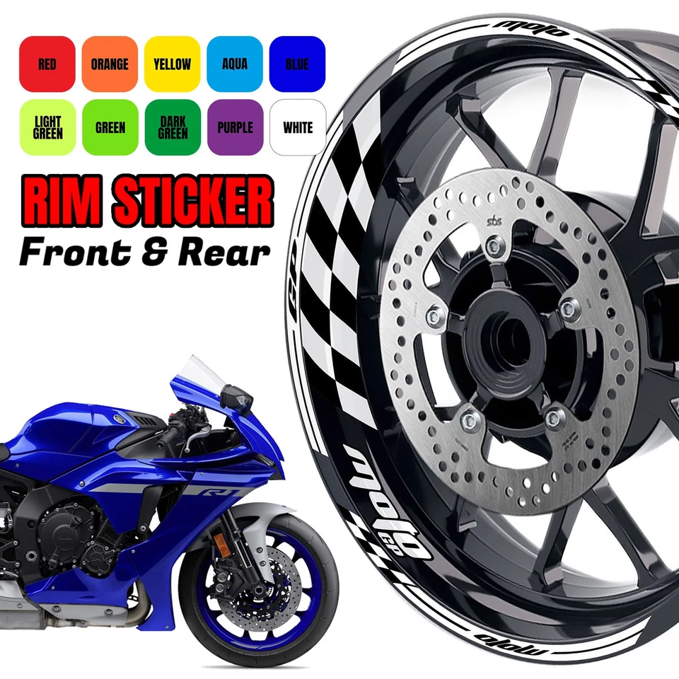 Pegatinas rueda verde llanta GP01 para Suzuki SV1000 S 2003-2007 03 04 05 06 07 Foto 4 de 4