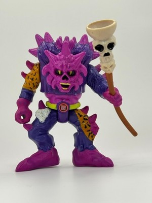 Lord Contaminous Zen Intergalactic Ninja Figure with Staff JusToys 1991 Vintage