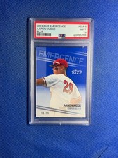 2013 RIZE Emergence Aaron Judge BLUE 15/25 PSA Mint 9 POP 2