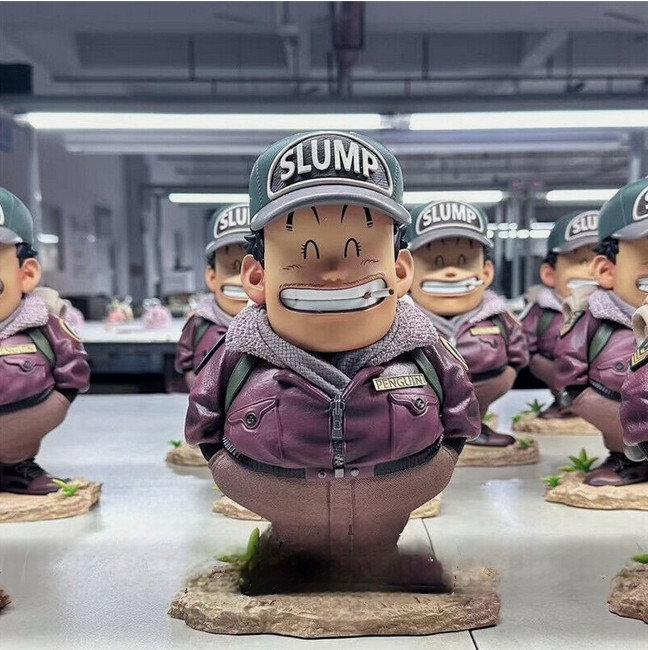 Estatua de resina ZOR Studio Dr. Slump Senbei Norimaki en stock colección H22 cm