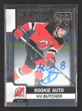 2017 O-Pee-Chee Platinum Will Butcher #R-WB Auto