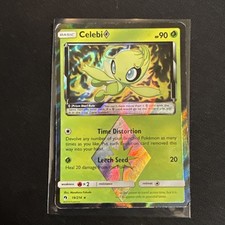 Pokemon TCG Celebi Prism Star 19/214 Lost Thunder Holo Prism Rare HP on eBay
