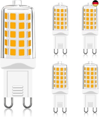 G9 LED Warmweiß Dimmbar, 2700K 230V 4W Ersatz 40W Halogenlampe, T4 Glühbirne Leu