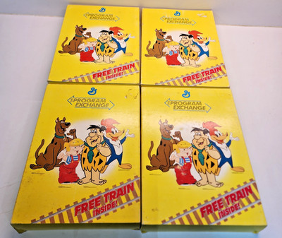 Rare 1988 General Mills Cereal Promotional Mail Away Hana Barbera HO Train Set