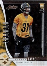 2019 Absolute Retail #184 Justin Layne - FB