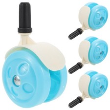 4 Pcs Replacement Wheels for Baby Cart Walker Upgrades No Noise Caster
