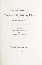 The Aesthetic Point of View : Selected Essays Hardcover