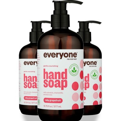 Everyone Hand Soap Ruby Grapefruit 12.75 Oz 3 Pack