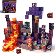 100 PCS Magnetic Building Blocks,Magnet Toys for Kids, 3D Magnetic Blocks Cubes,