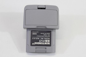 Official Nintendo 64 Rumble Tremor Pack Pak N64 OEM NUS-013 TESTED WORKING EA04