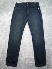 Paige Jeans Mens 33x33 Lennox Slim Stretch Dark Wash Transcend Denim USA