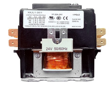 Contactor HVAC de propósito definido CORALVOLT 1 polo 30A bobina de 24 V