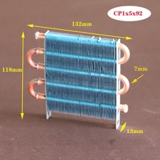 Mini Condenser Radiator Copper Tube Fin Evaporator CP1X5X92