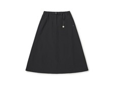 Snow Peak Polywasher Skirt Gs-S25Fwfsk67 Women'S Dark Charcoal Size M_