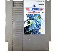 Top Gun: The Second Mission (Nintendo NES, 1987) Game Cartridge - Tested